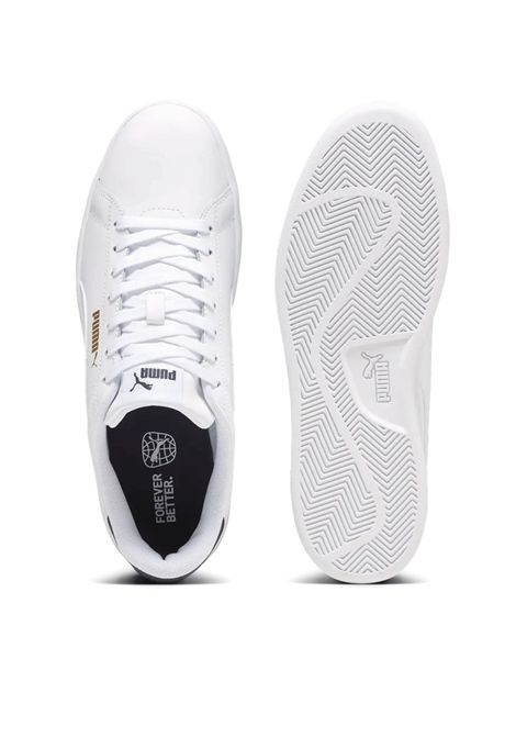 Puma Smash 3.0 L Shoes White Blue Men PUMA | Sneakers | 390987-13