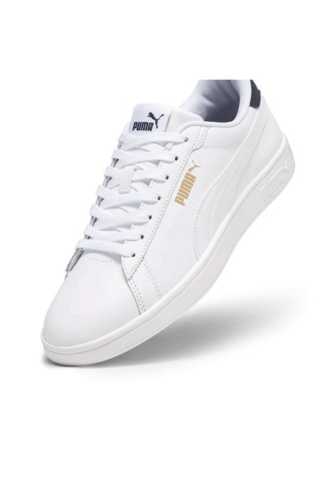 Puma Smash 3.0 L Shoes White Blue Men PUMA | Sneakers | 390987-13