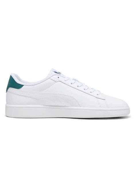 Puma Smash 3.0 L Shoes White Green Men PUMA | Sneakers | 390987-14