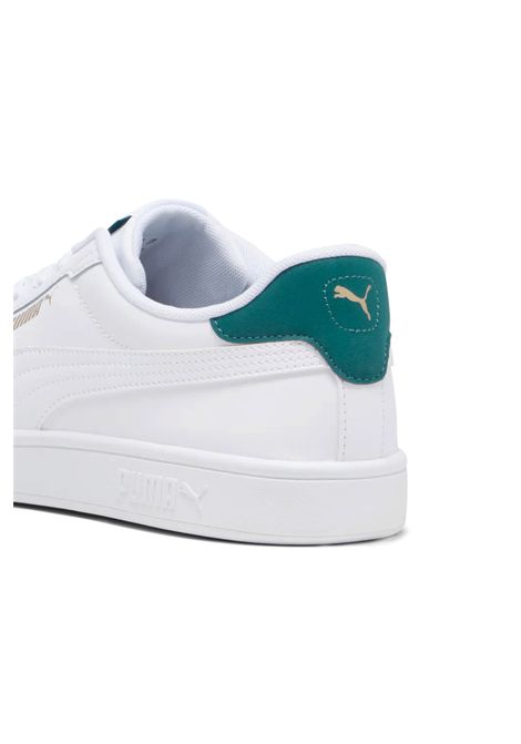 Puma Smash 3.0 L Shoes White Green Men PUMA | Sneakers | 390987-14