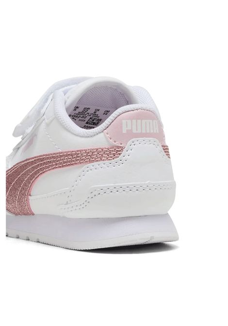 Puma ST Runner V4 SL Glitter Shoes White Pink Infant PUMA | Sneakers | 401592-02