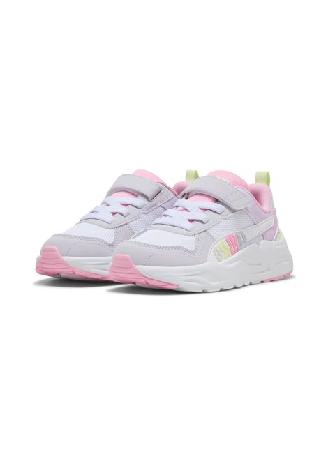 Scarpe Puma Trinity 2 LT Come On AC+ Glicine Bianco Bambini PUMA | Sneakers | 405020-02