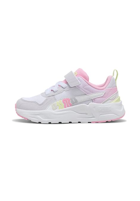 Scarpe Puma Trinity 2 LT Come On AC+ Glicine Bianco Bambini PUMA | Sneakers | 405020-02