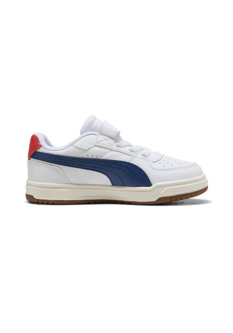 Scarpe Puma Caven III Retro AC+ Bianco Blu Rosso Bambini PUMA | Sneakers | 406897-01