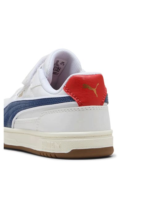 Scarpe Puma Caven III Retro AC+ Bianco Blu Rosso Bambini PUMA | Sneakers | 406897-01
