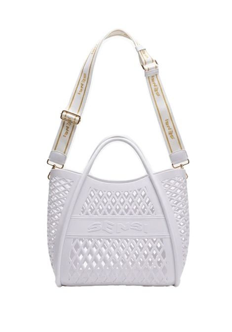 Borsa Sensi Flamingo Bianco Donna SENSI | Borse | FLAM-002