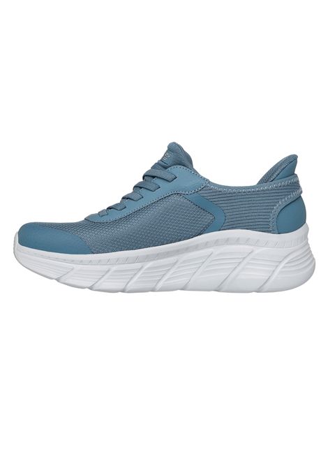 Scarpe Skechers Bobs Flex Hi Linear Force Azzurro Donna SKECHERS | Scarpe Skechers | 117391-SLT
