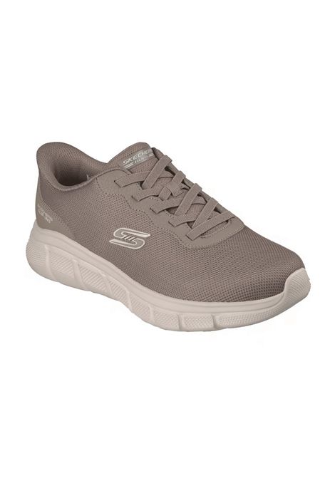 Skechers Slip-Ins BOBS Sport B Flex Shoes Dark Taupe Men SKECHERS | Skechers Shoes | 118113-DKTP