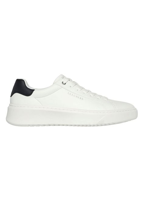 Skechers Court Break Shoes White Black Men SKECHERS | Skechers Shoes | 183175-WHT