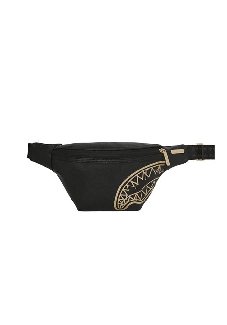 Marsupio Sprayground That Gold Drap Nero Oro Unisex SPRAYGROUND | Marsupi | 910B8979NSZ-