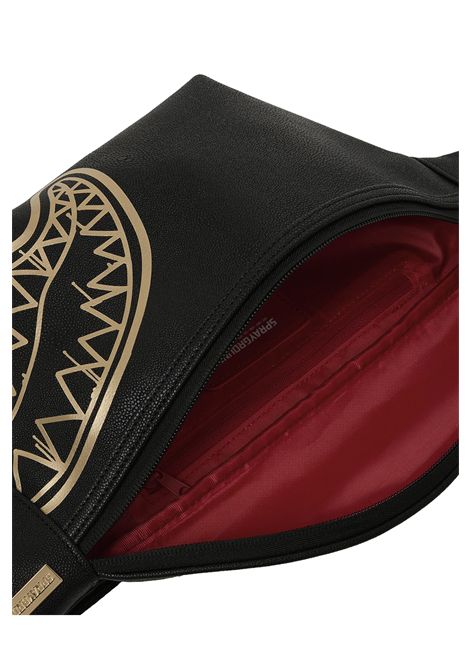 Marsupio Sprayground That Gold Drap Nero Oro Unisex SPRAYGROUND | Marsupi | 910B8979NSZ-