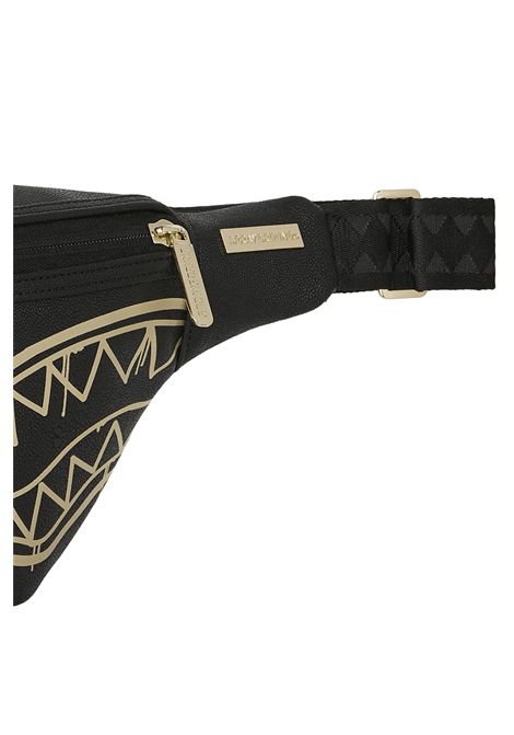 Marsupio Sprayground That Gold Drap Nero Oro Unisex SPRAYGROUND | Marsupi | 910B8979NSZ-