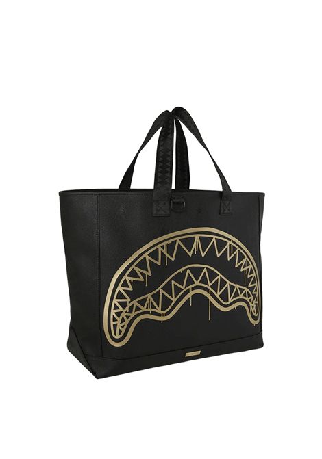 Borsa da mare Sprayground That Gold Drap Nero Oro Donna SPRAYGROUND | Borse | 910T9264NSZ-