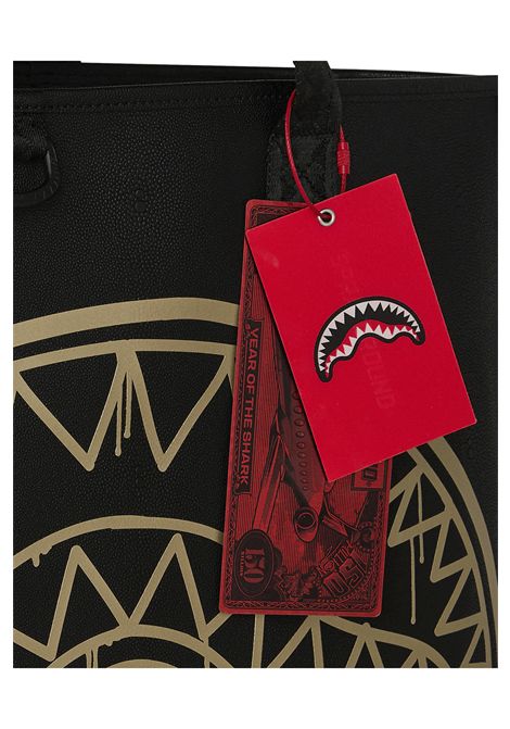 Borsa da mare Sprayground That Gold Drap Nero Oro Donna SPRAYGROUND | Borse | 910T9264NSZ-