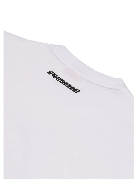 T-shirt Sprayground Infinity Shark Regular Bianco Uomo SPRAYGROUND | T-shirt | SP858-WHT