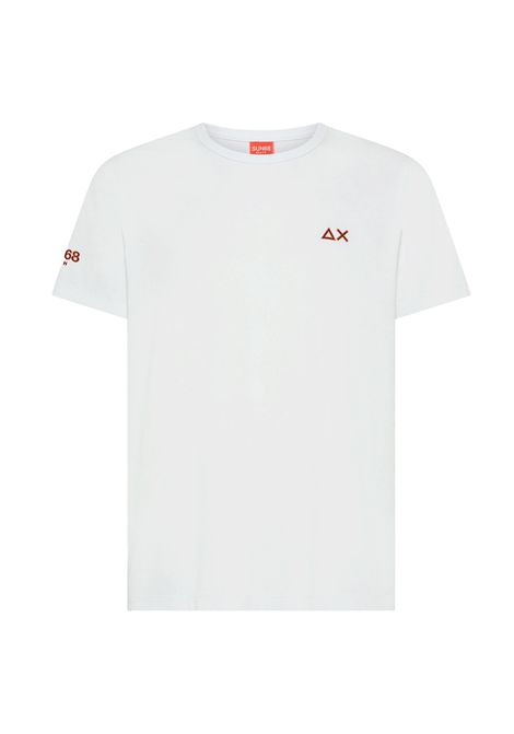 SUN68 Cotton Jersey Tee White Men SUN68 | T-shirt | T36140-01