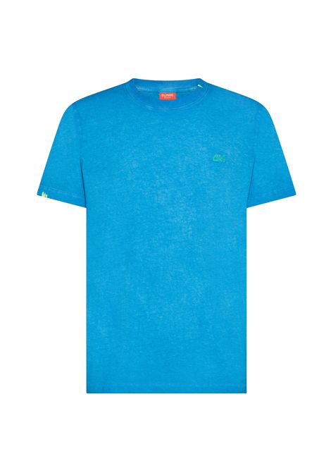 SUN68 Special Dyed Tee Turquoise Men SUN68 | T-shirt | T36147-13