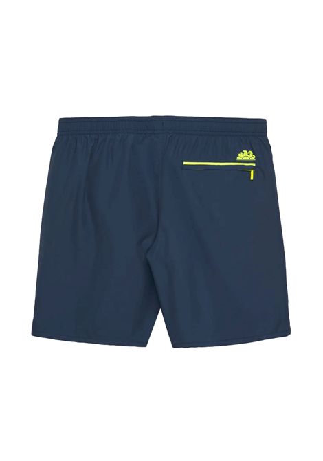 Costume Sundek Lungo con Piping Blu Navy Uomo SUNDEK | Costumi | M747BDRT300-00701